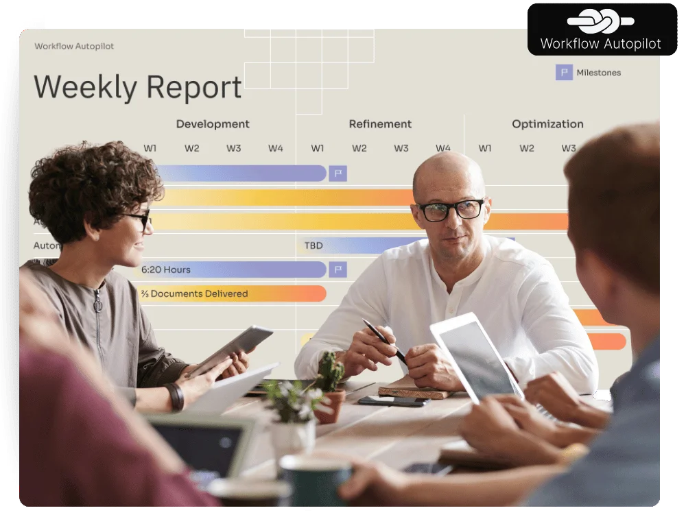 Optimization process illustration